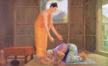 ราธพราหมณ์ ศิษย์พระสารีบุตร ผู้ว่านอนสอนง่าย