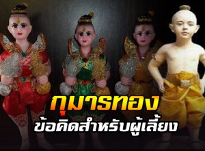 ข้อคิดสำหรับผู้เลี้ยง กุมารทอง