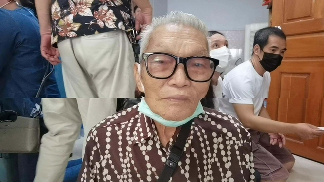 คุณปู่วัย83ปี นำเงินสด2แสน ถวายวัดท่ามะเฟือง 