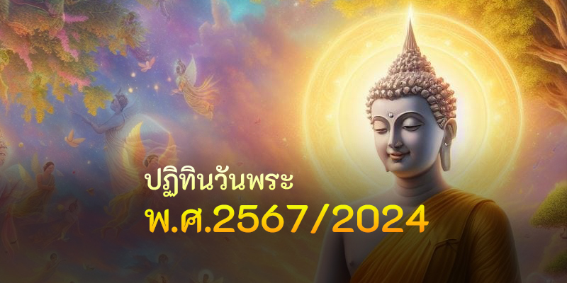 ปฏิทินวันพระ พ.ศ.2567/2024