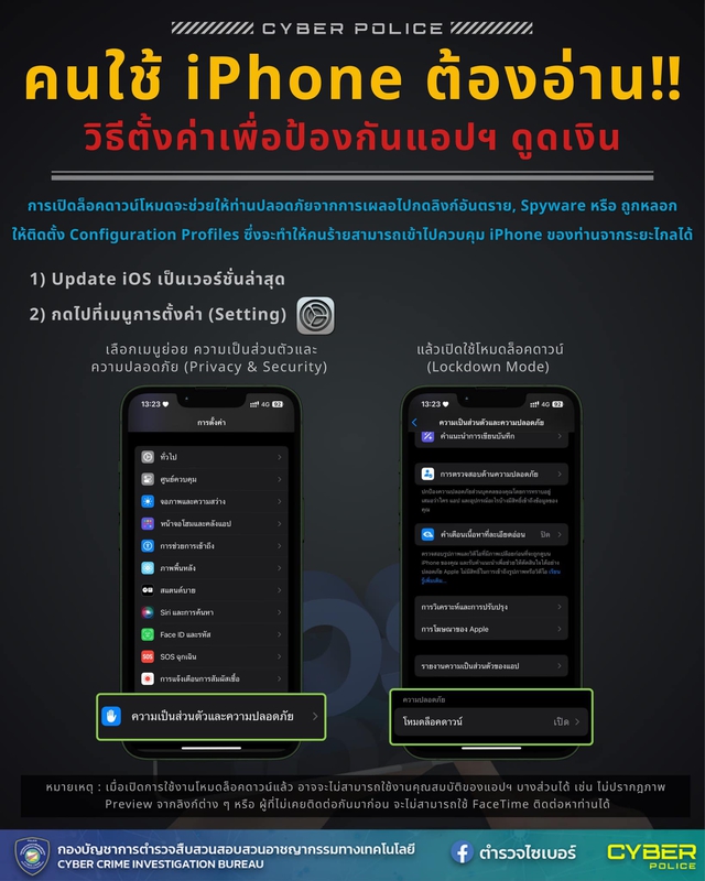 วิธีตั้งค่า iPhone เพื่อป้องกันแอปฯ ดูดเงิน